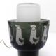 Scandinavian glass lamp Hans-Ove Sandeberg for Kosta Boda 1969