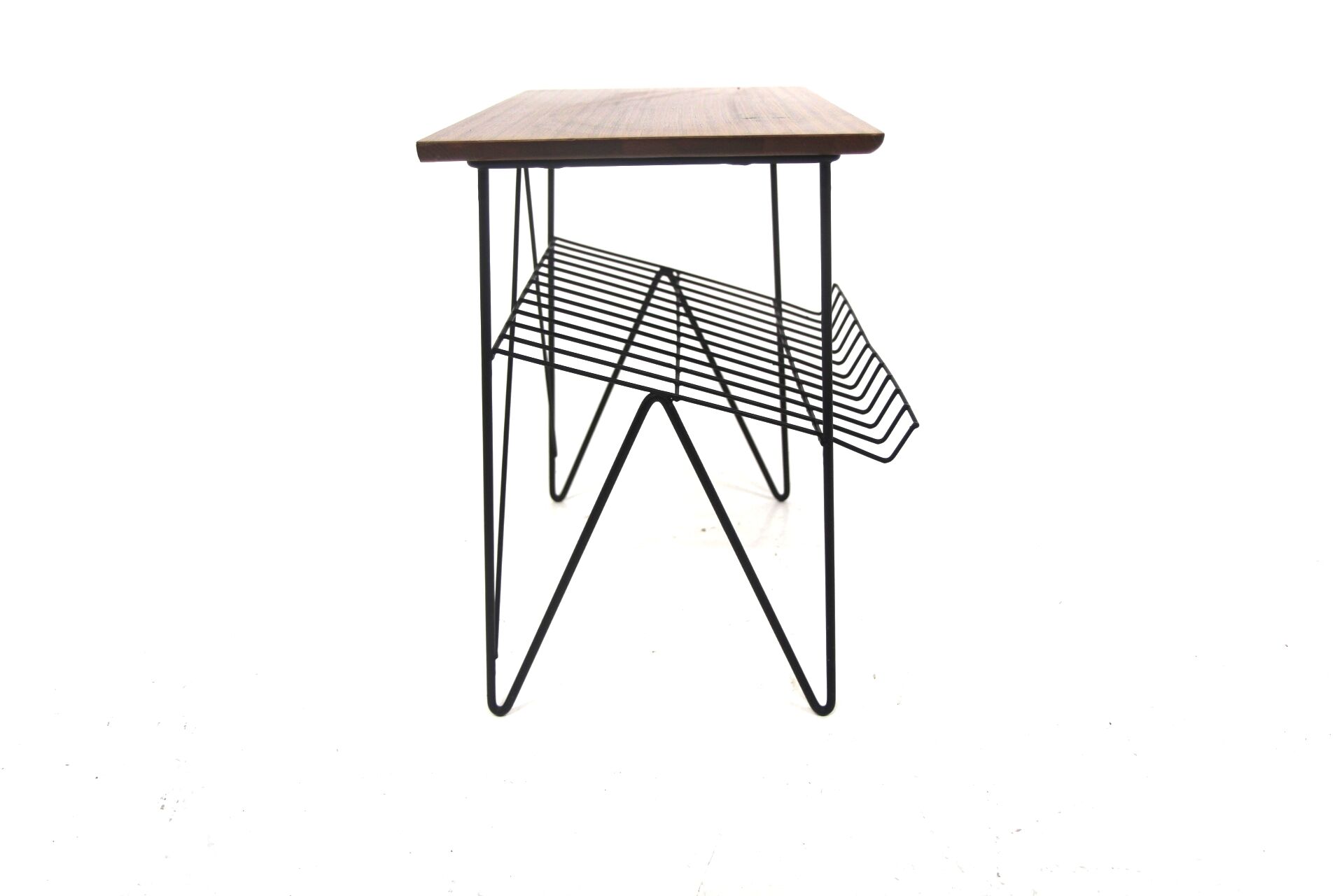 "Stringbord" side table in teak, Sweden, 1950