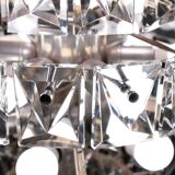 Kinkeldey 6 Tiered Chrystal Chandelier, 1970s