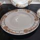 Series of 6 Saint Amand flat plates Ceranord France