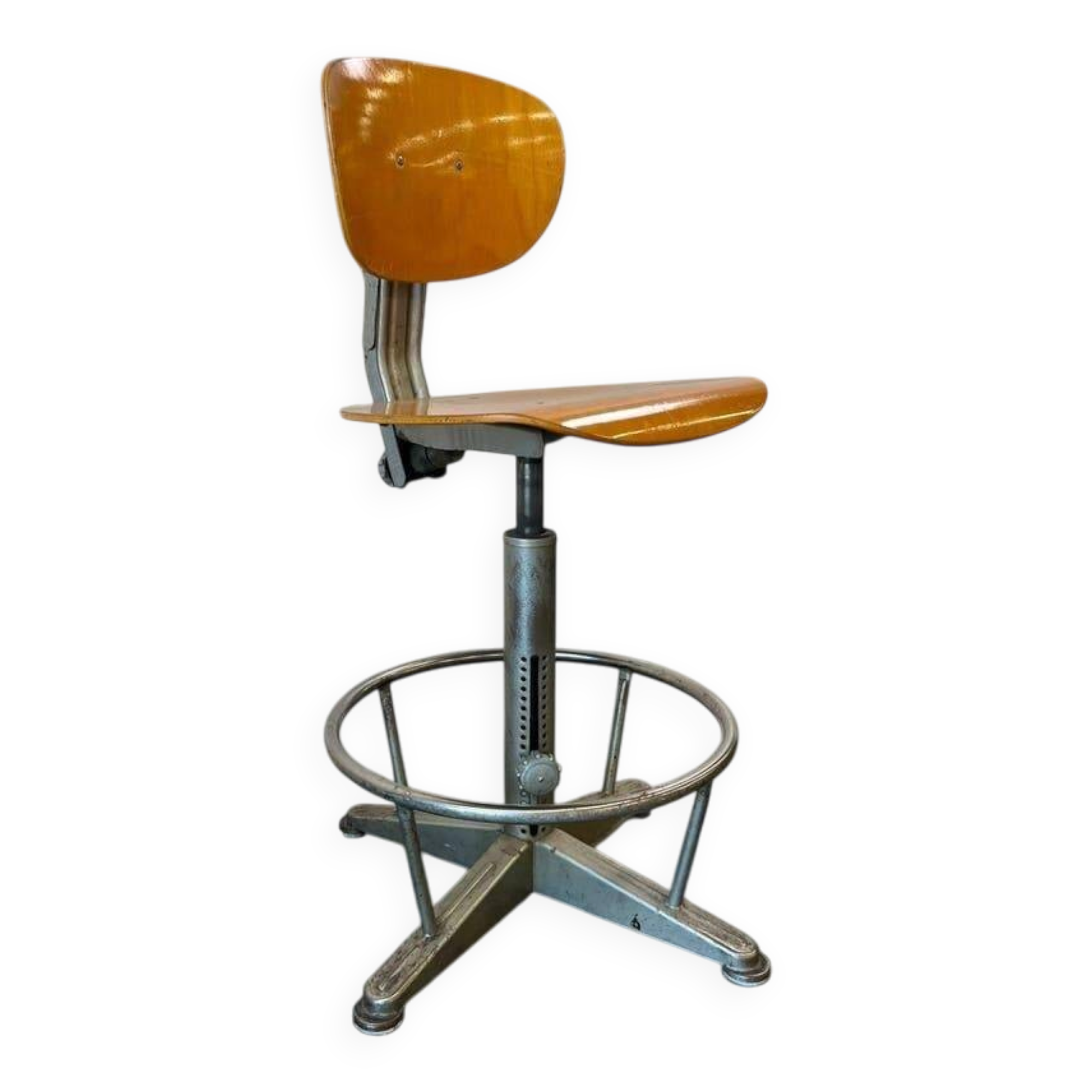 Vintage workshop/office/industrial factory chair