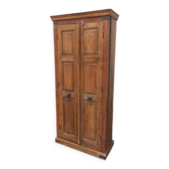 Large old wooden wardrobe