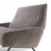 Two-seater velvet sofa by Felice Rossi, 1950s.