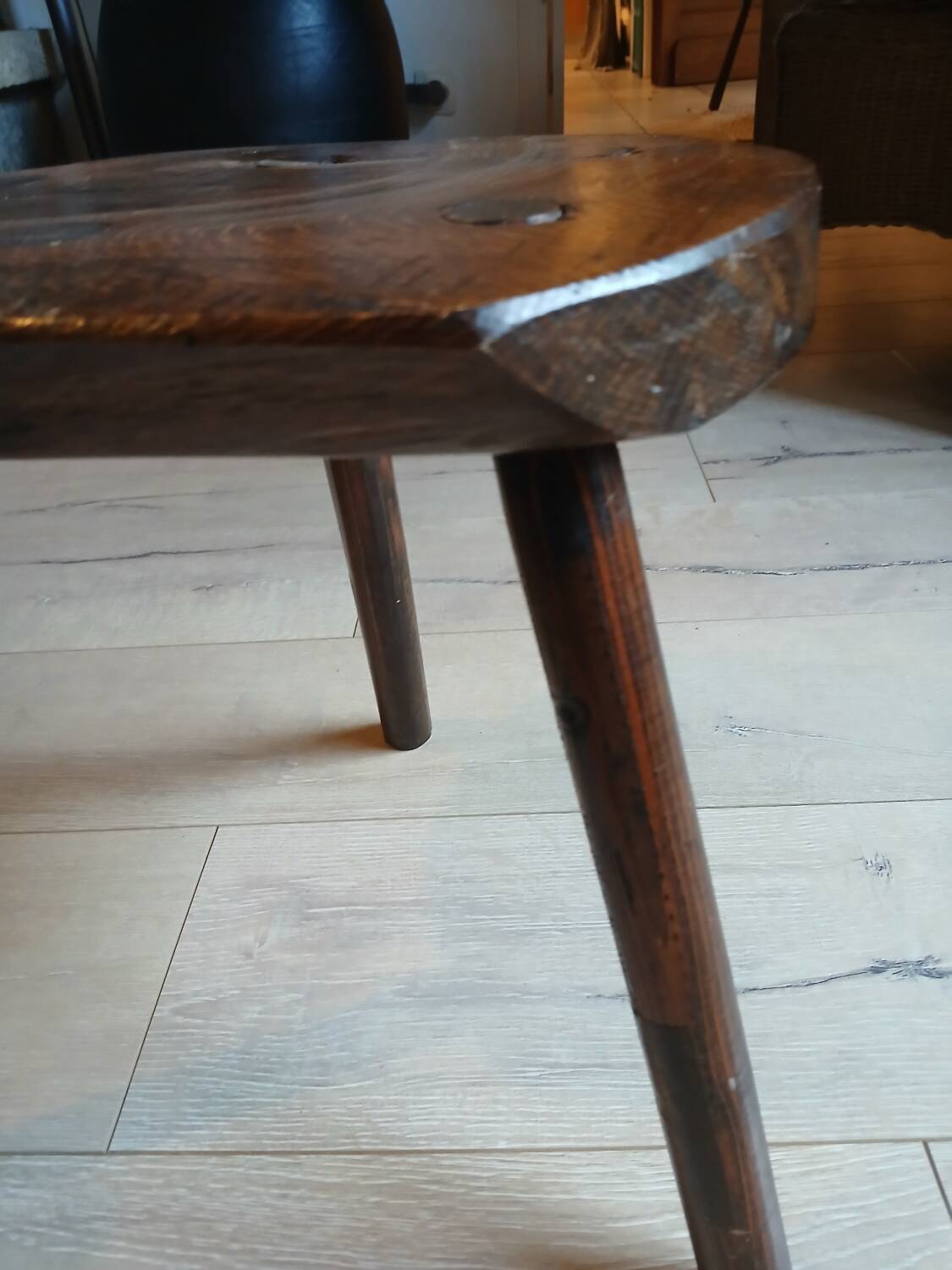 Very old tripod stool