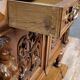 Renaissance style walnut sideboard with a concealed function