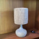 Vintage stoneware lamp