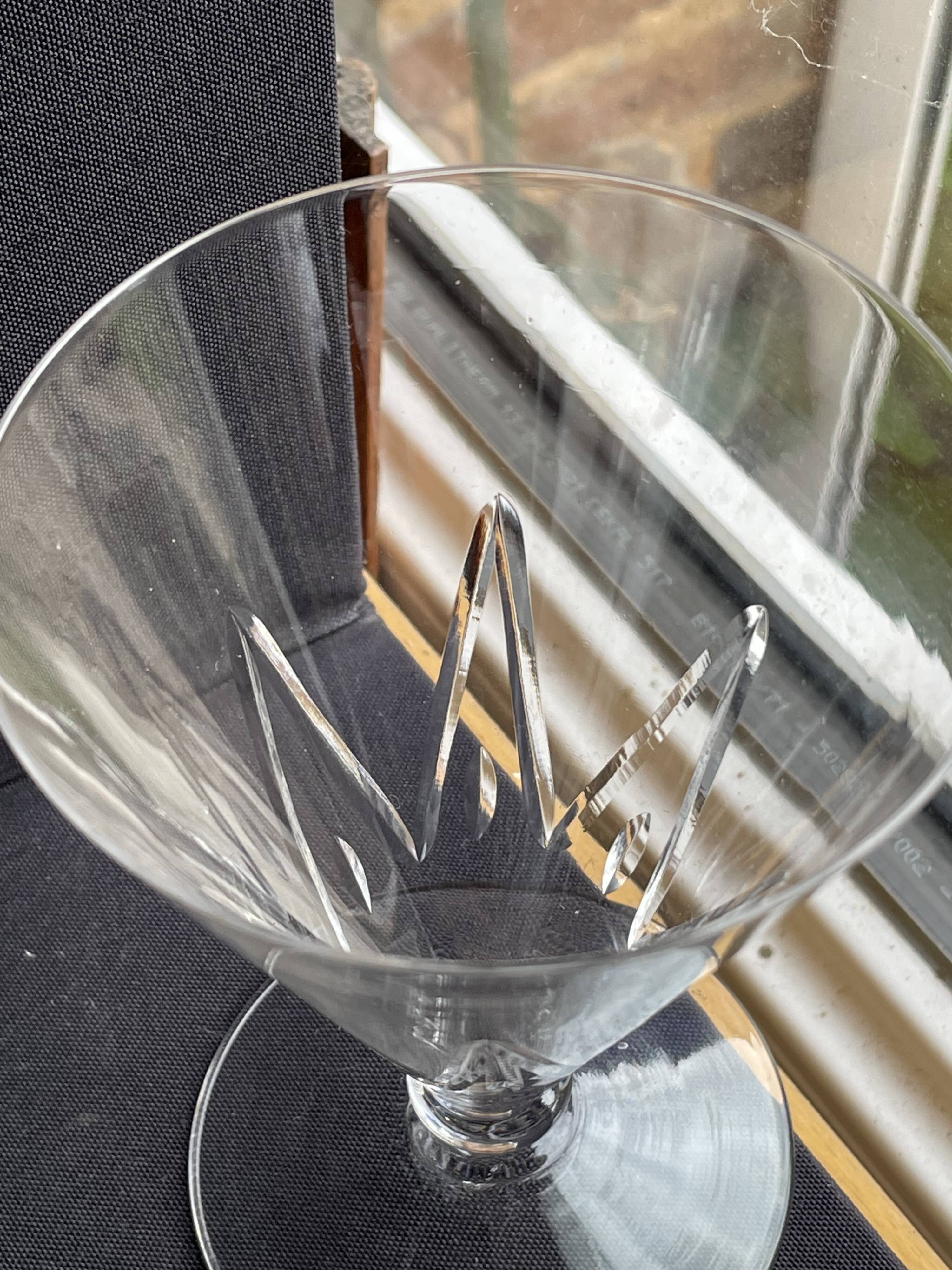 5 Verres à eau – Saint Louis service Bossuet taille 10406