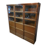 Modular vintage MD bookshelf in mahogany
