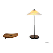 Lampe de table en verre dépoli par Af Cinquanta, Italie, années 1980.
