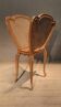 Louis XV style caned magazine rack