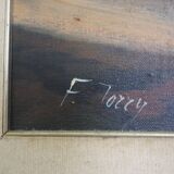 Oil painting on canvas, Francis Torry Brescia, 1977