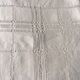Antique linen linen linen large monogram AA and hand embroidered day lines