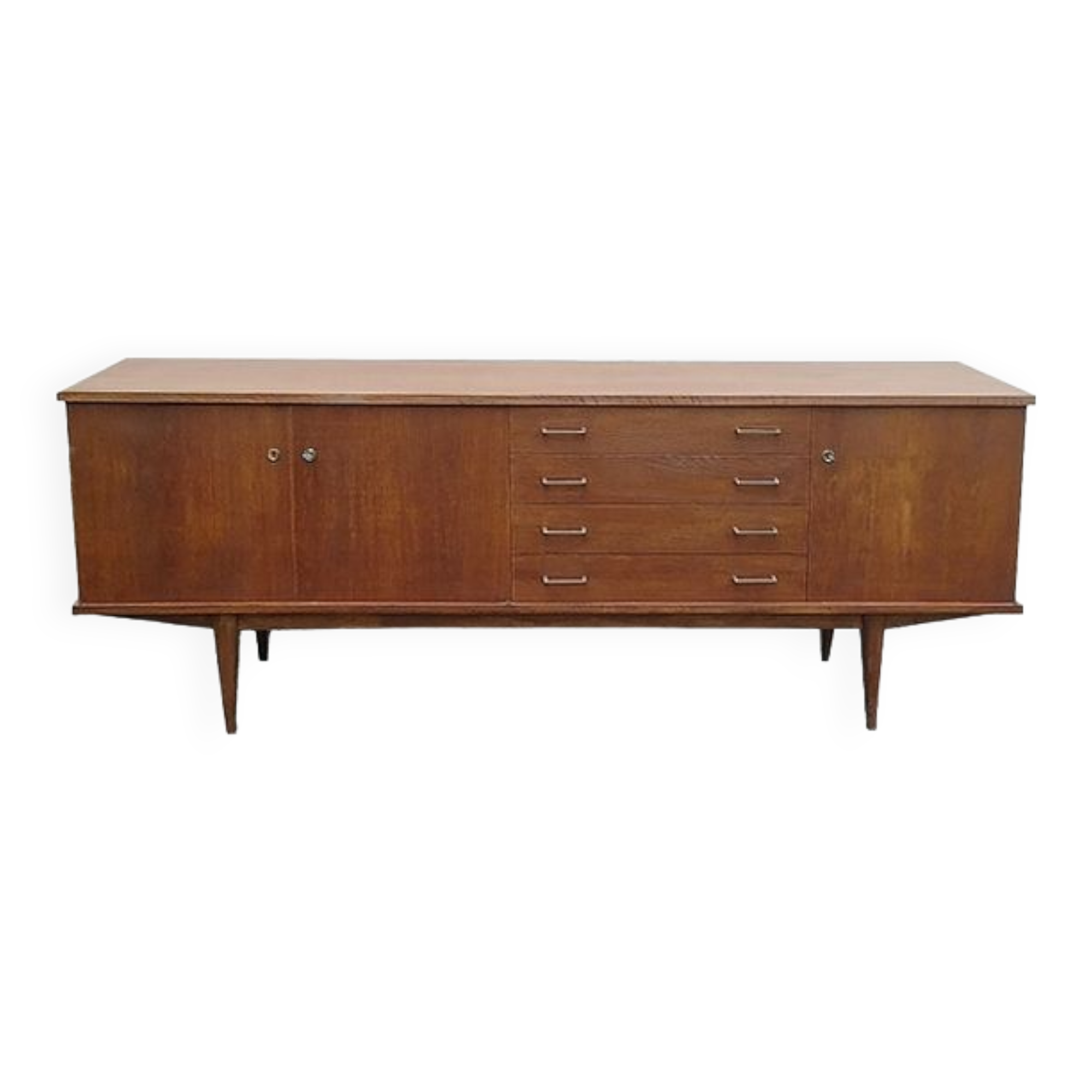 1950s solid wood sideboard