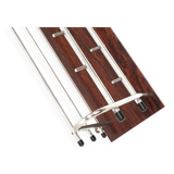 Vintage rosewood coat rack made in the 1960s