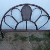 Rattan headboard and canning