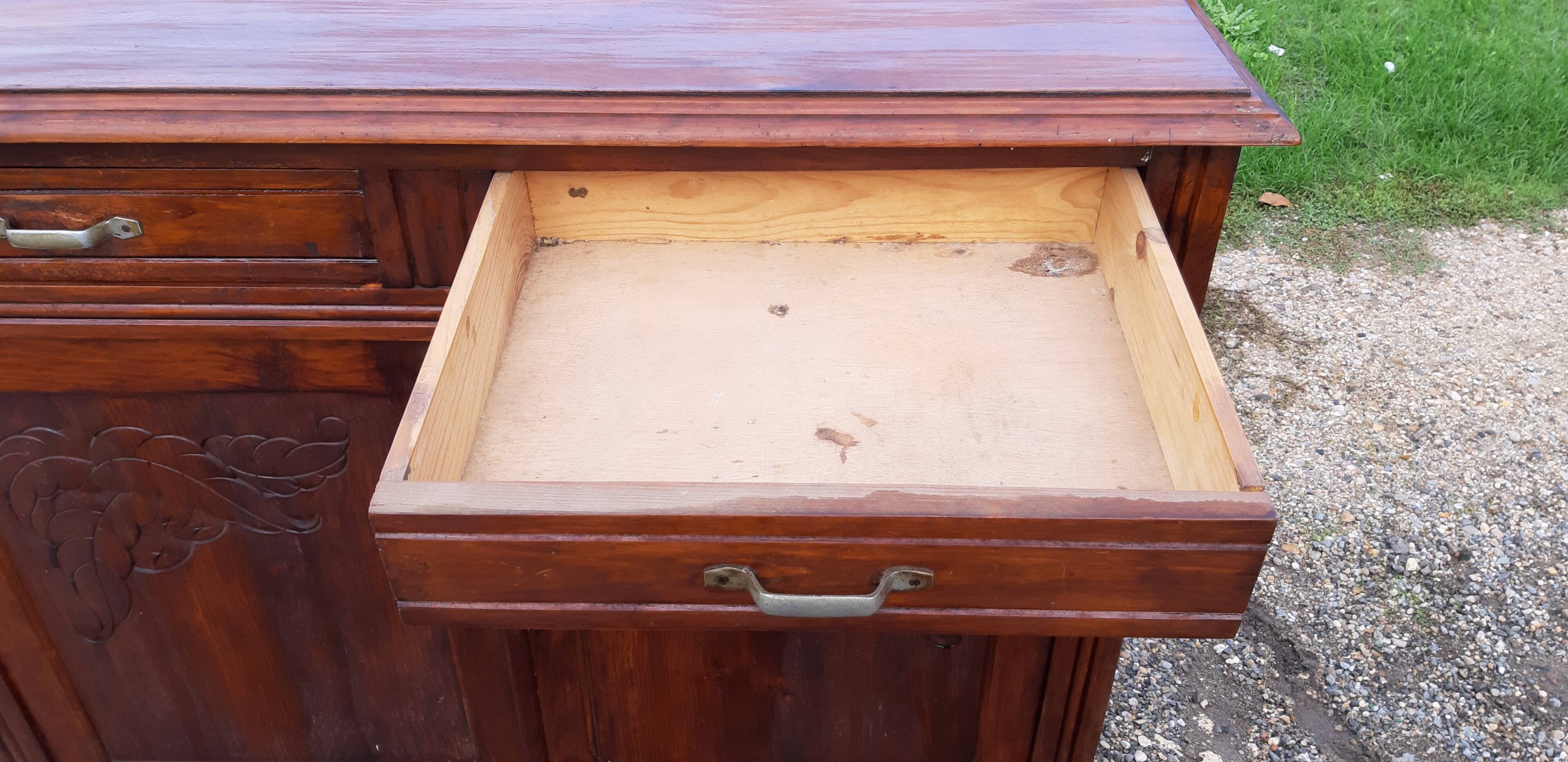 Parisian pine sideboard