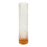 Pieniek vase, mid-century modern, pressed glass, designed by V. Hanus, Czechoslovakia, 1960s