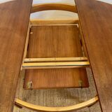 Table scandinave extensible en teck – années 60