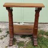 Pray to God in solid walnut