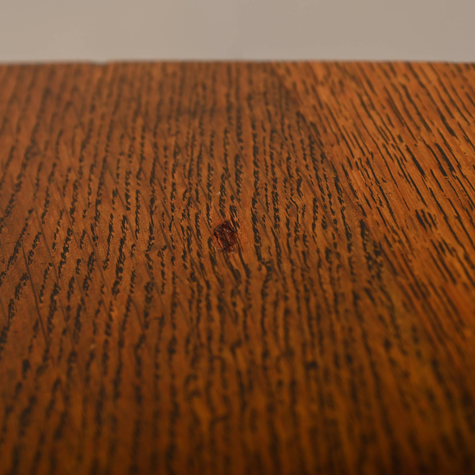 Antique English oval Gateleg Table in solid Oak, Late 19th Century