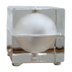 1960s Cubosfera table lamp by Alessandro Mendini for Fidenza Vetraria