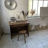 Aranjou elm brutalist desk
