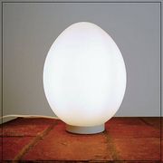 Lampe oeuf en opaline, 1970