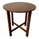 Vintage Round Side Table 1930s Art Deco