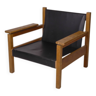 c. 1968/72 - Fauteuil lounge moderniste - France