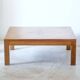 solid oak coffee table Aremberg parquet pattern from the 19th century