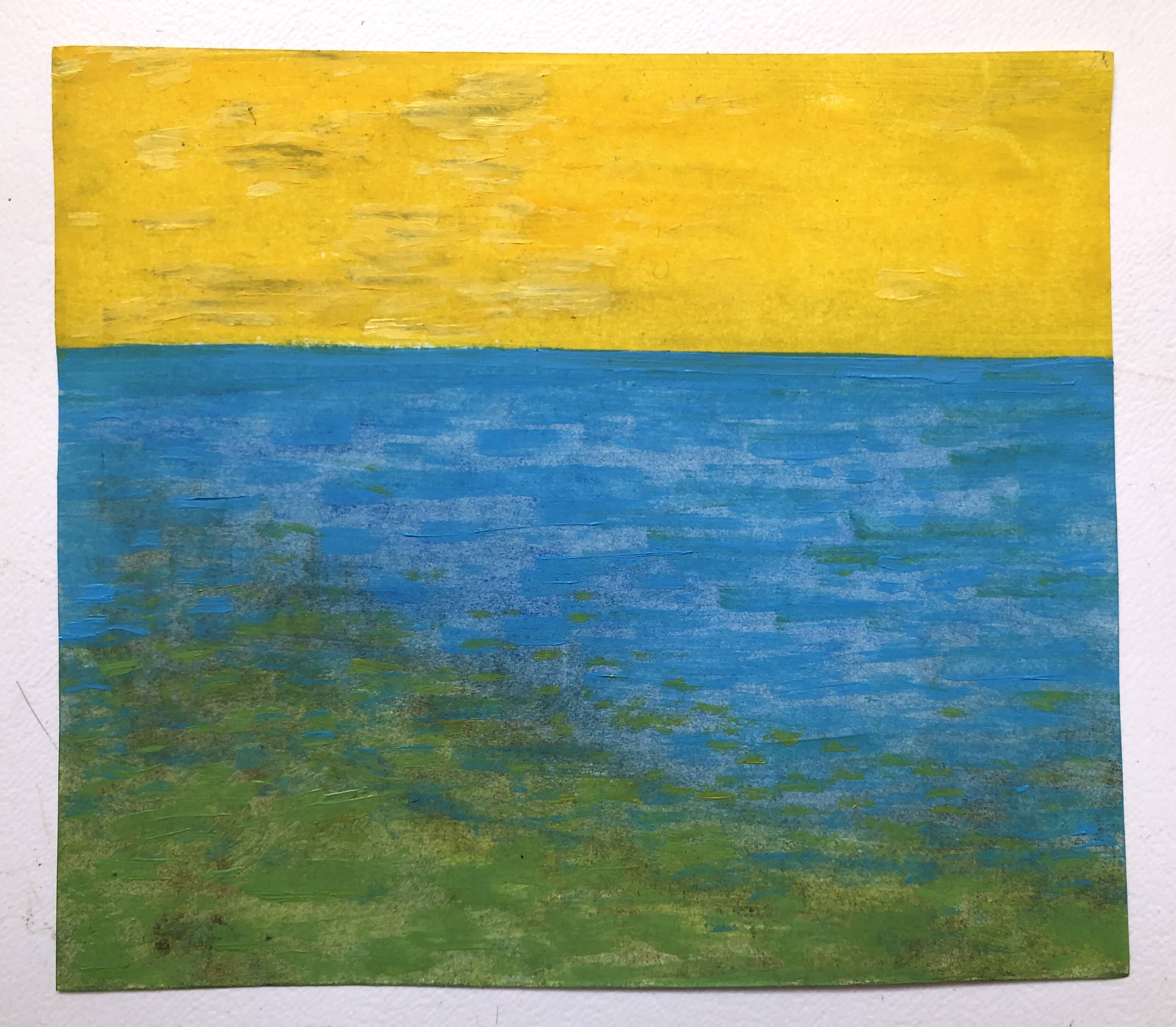 Oil on paper