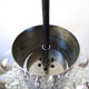 Bubble glass hanging lamp by Helena Tynell for Limburg Glashàtte, 1960s