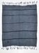 Light Blue Striped Vintage Kilim Rug, 174x204Cm