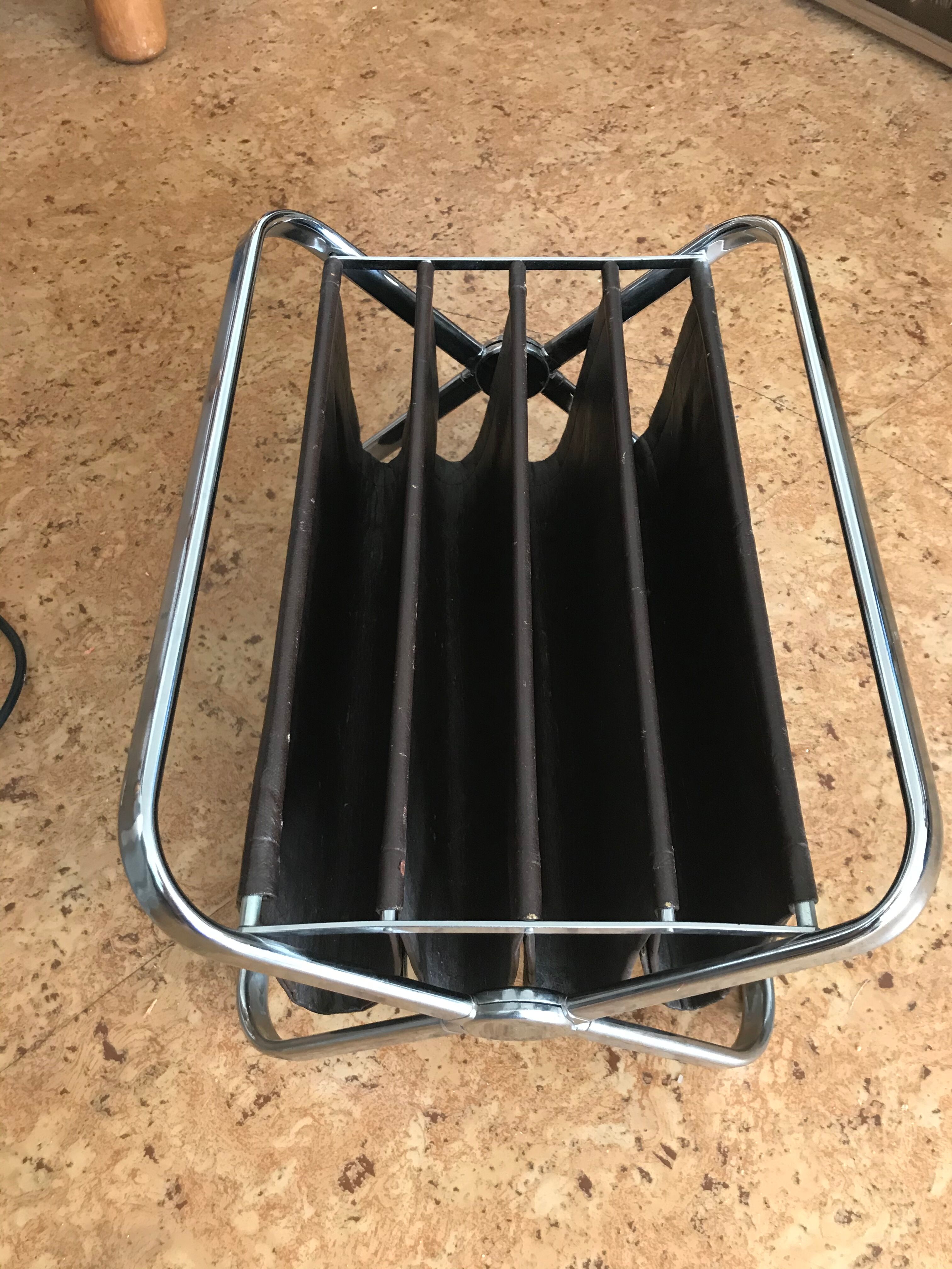 Magazine holder, made in Italy, years 70