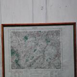 Carte géographique ancienne