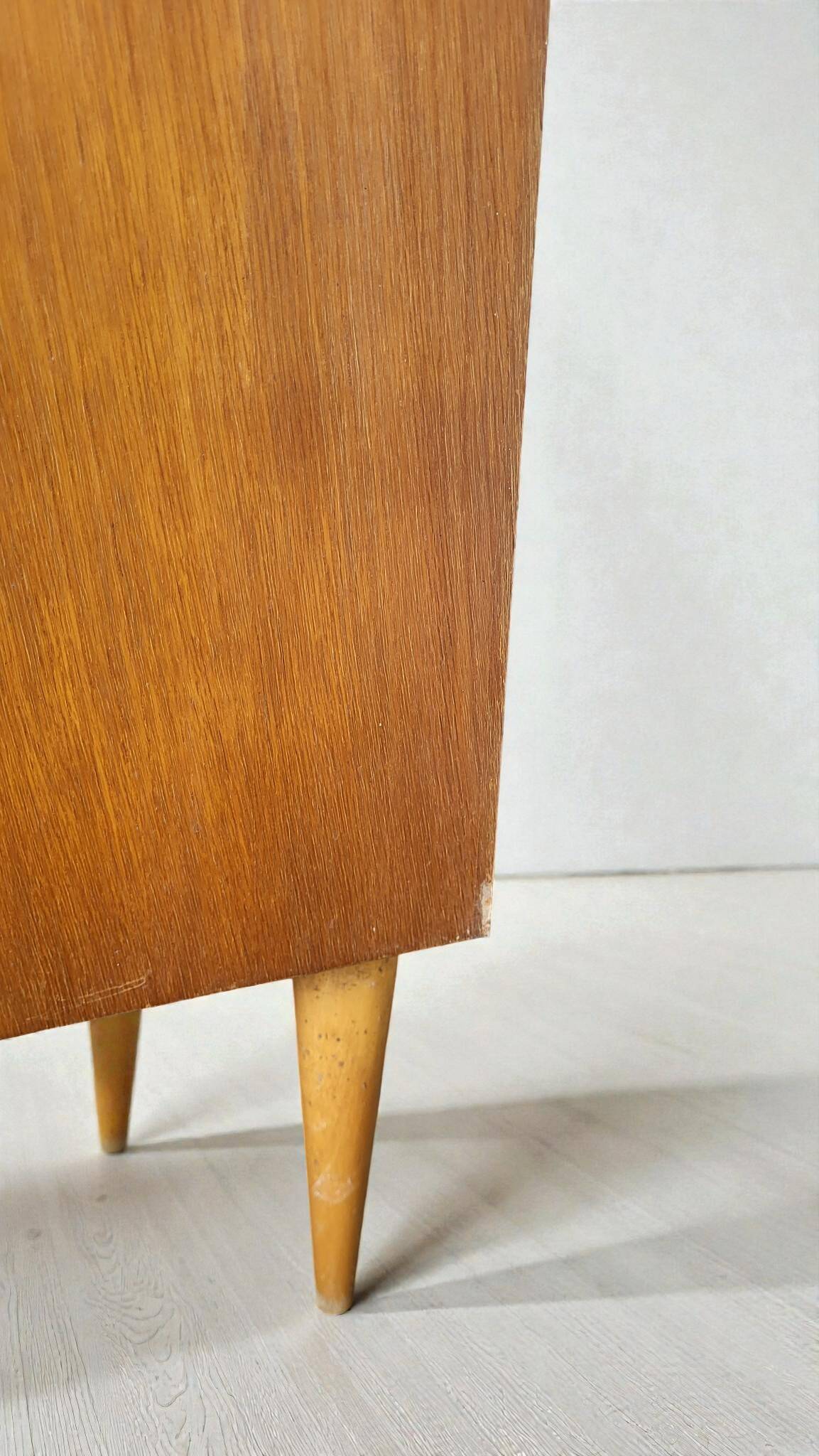 Secretary desk storage unit, 1950s-60s