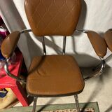 Set of 2 vintage skai chairs 60's/70's