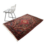 Oriental carpet old handmade wool, 157x105 cm