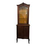 Vitrine en cerisier massif