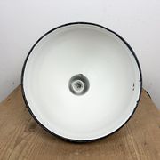 Industrial Green  Enamel Factory Lamp, 1960s