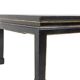Lacquer coffee table decorated with floral motifs. Circa 1900.