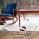 Table d'appoint Vejle Stole & Mobelfabrik en teck, Danemark, 1960s
