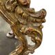 Vintage gold baroque mirror / wall mirror