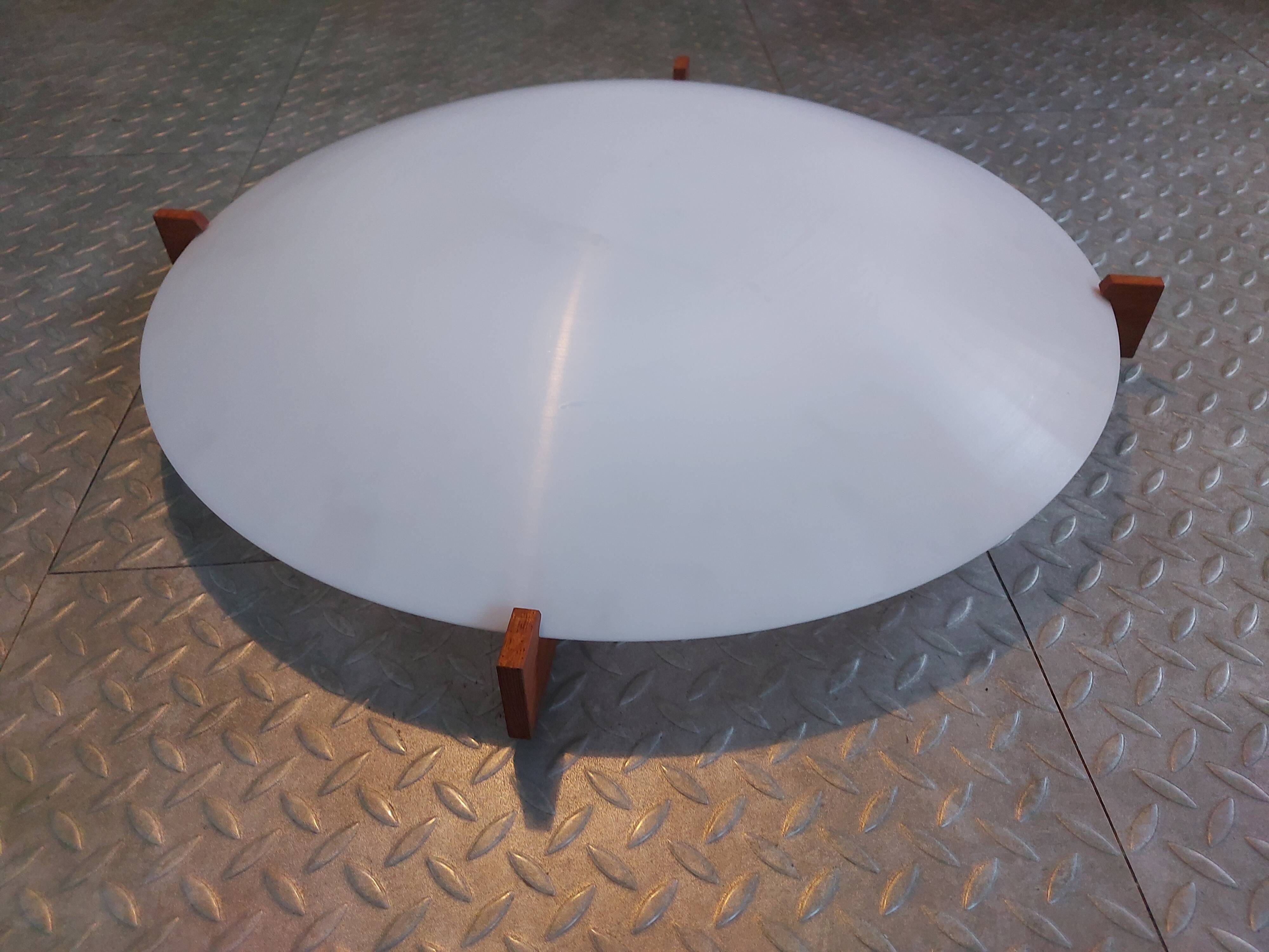 Plafonnier, lustre design Scandinave Osten Kristiansson pour Luxus