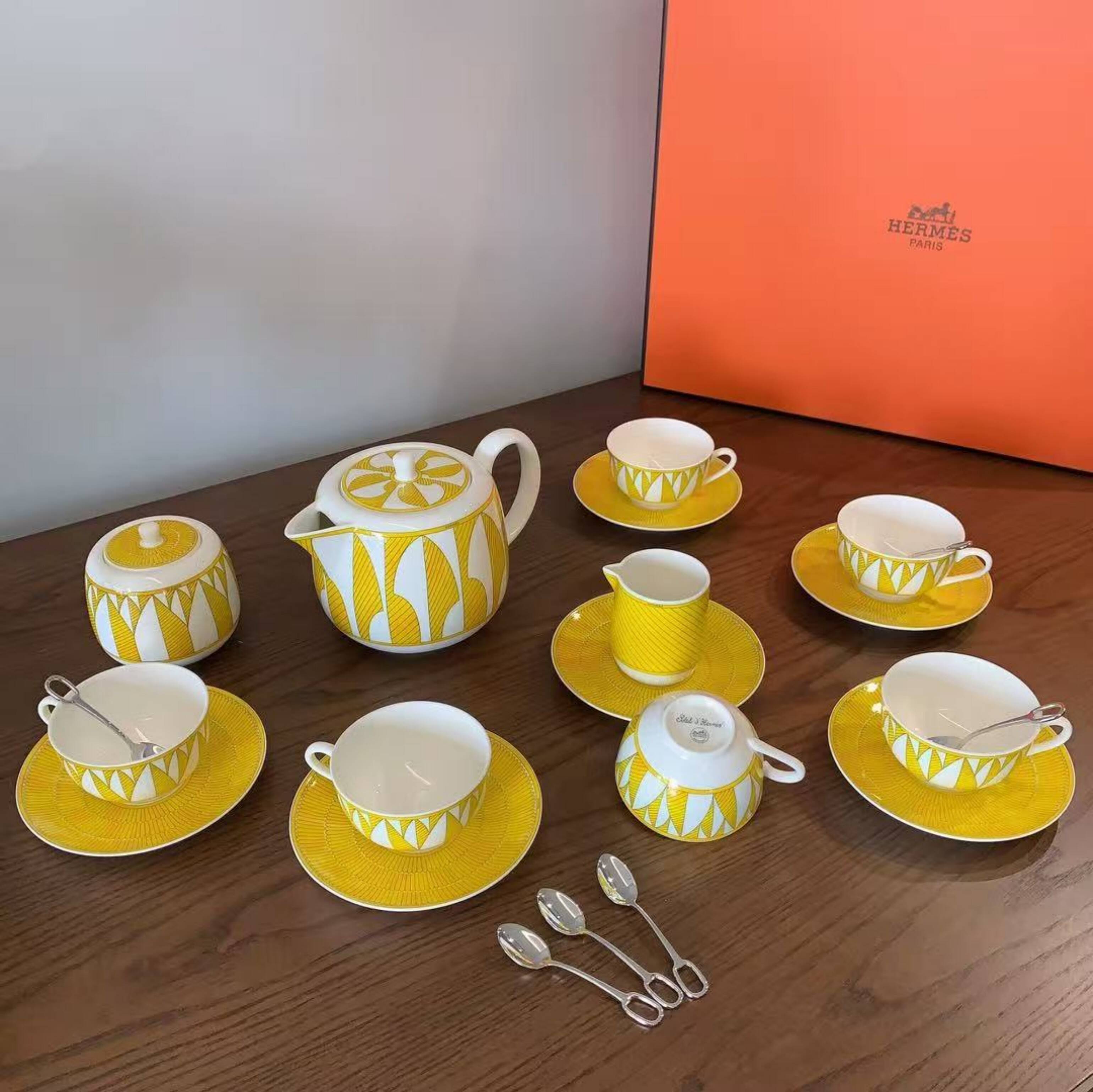 Soleil D’Hermès Series Tea Set (15)
