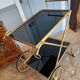 Mobile serving cart, 1970s bar