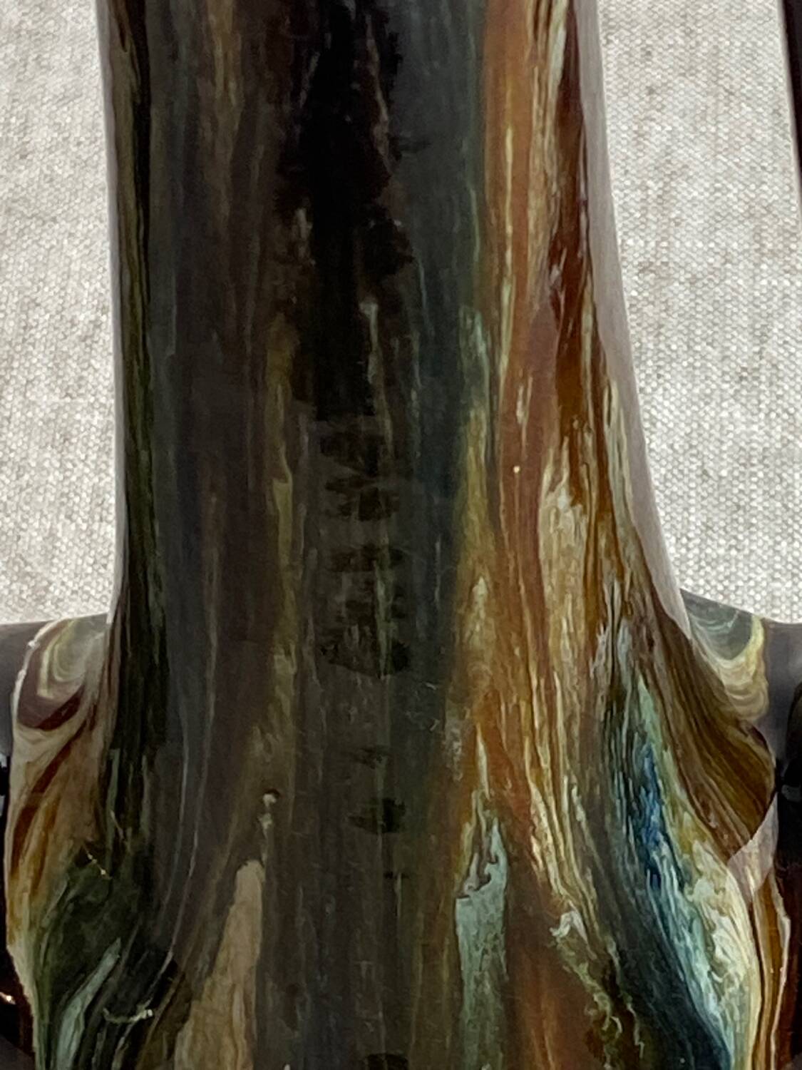 Ceramic vase art pottery