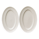 Pair of oval porcelain dishes