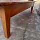Walnut farm coffee table 19th -1m84