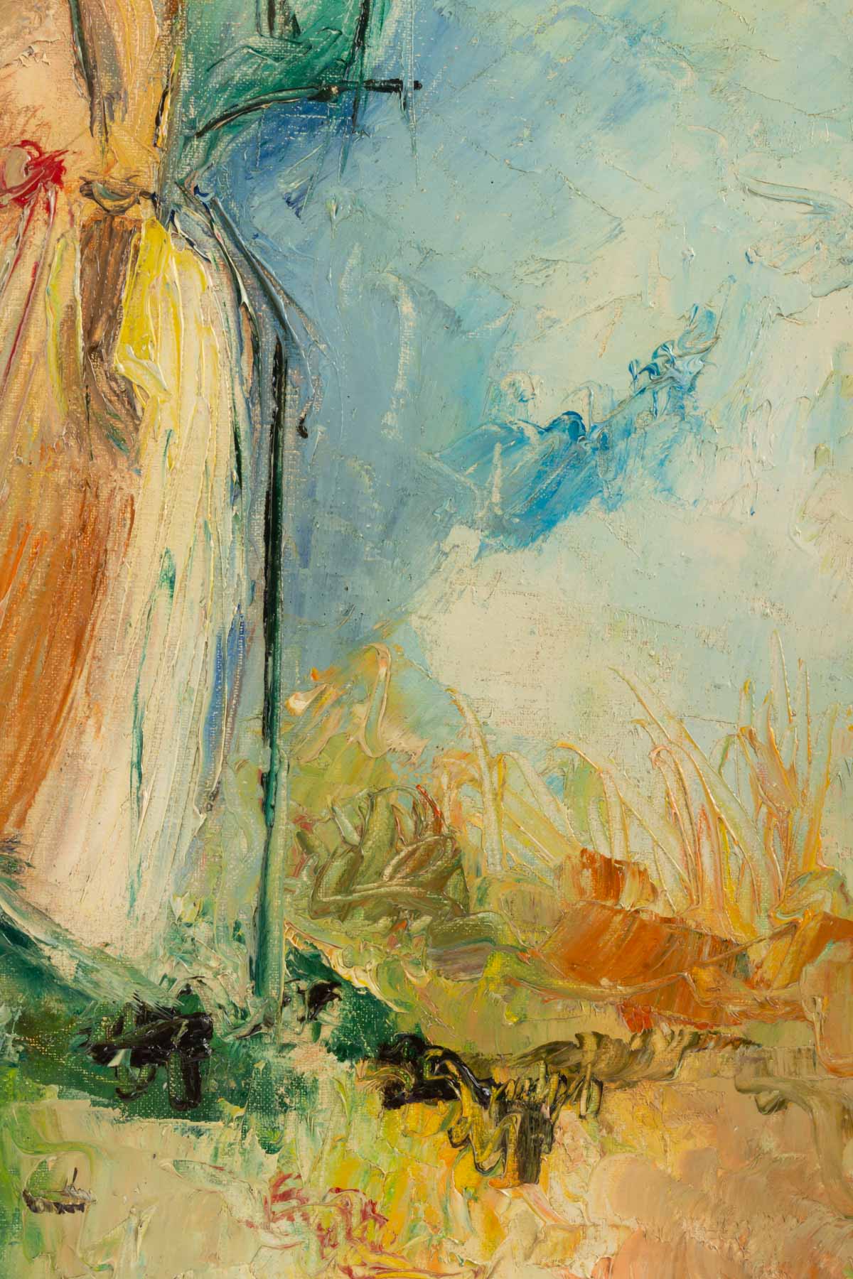 Post-Impressionist painting by Ch. Arnaud.